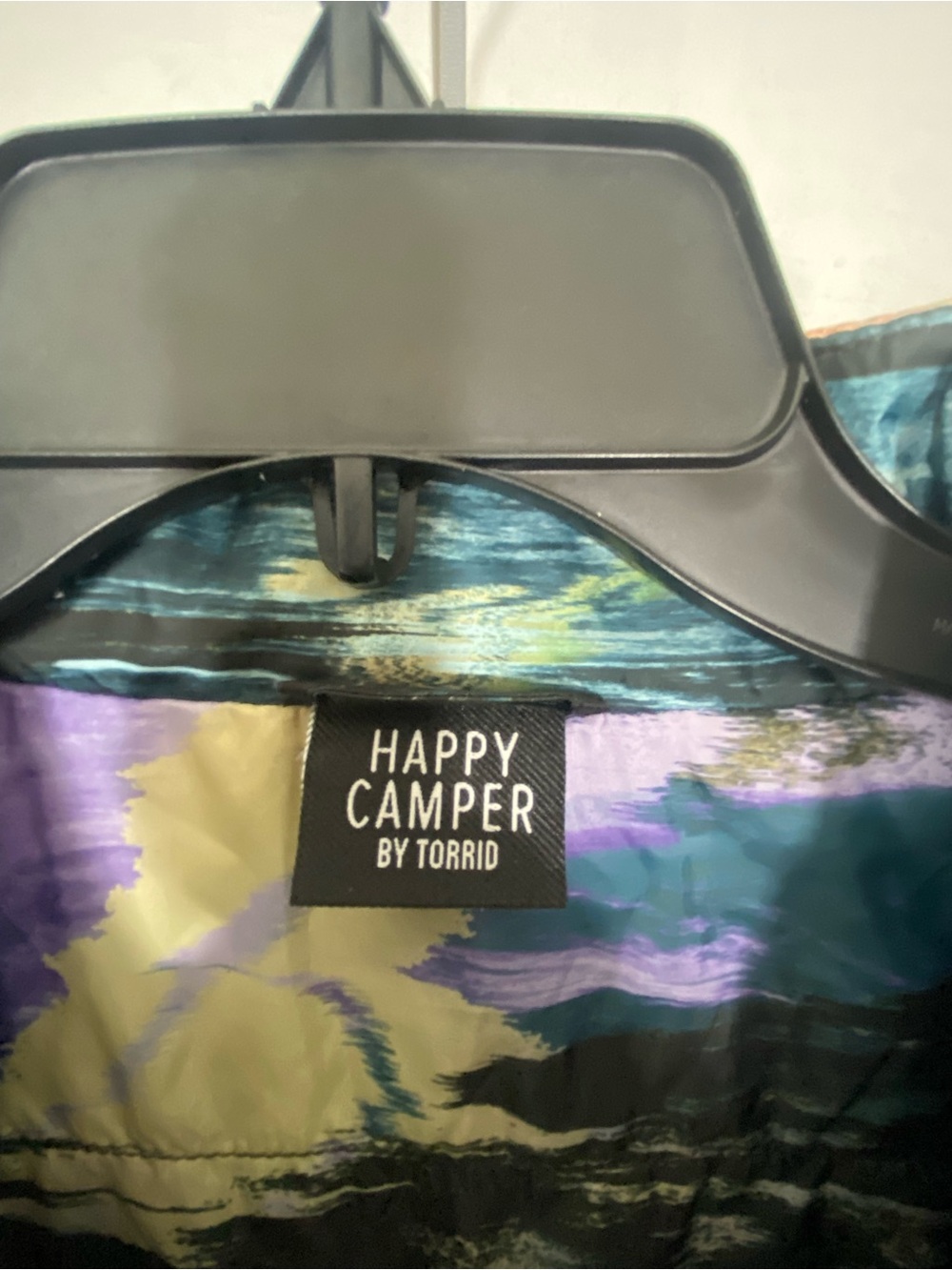 torrid Happy Camper Multi-Color Watercolor Jacket - Picture 2 of 7